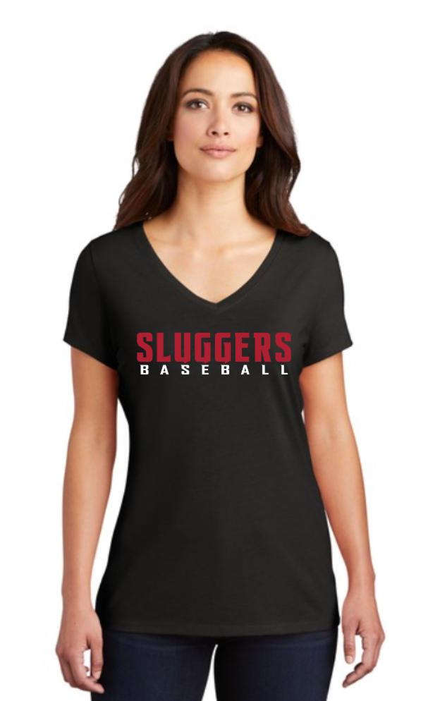 Sluggers Tee V-Neck (Women's)