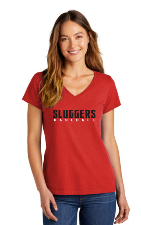 Sluggers Tee V-Neck (Women's)